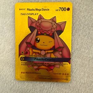 Pikachu Mega Diancie *Fan Art* Pokemon Card 006 700HP Pikachu
Cosplay
